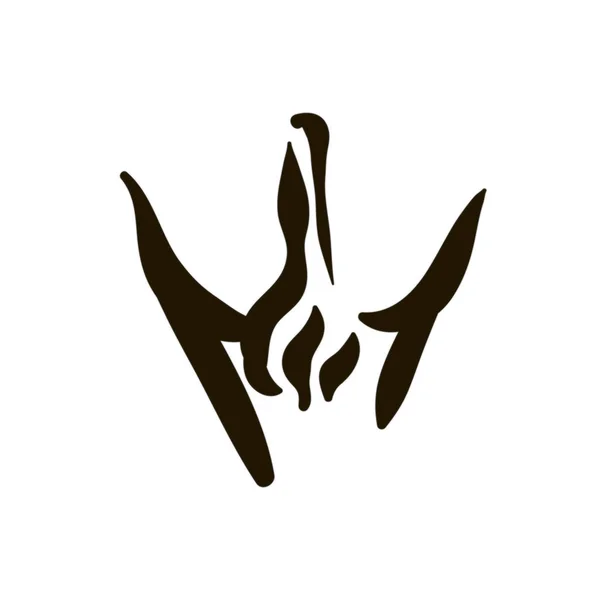 Vektor Frau Vagina Symbol Illustration auf weißem Hintergrund — Stockvektor