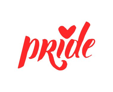 Vektör soyut desen doodles. El yazılı gurur, sevgi, barış rainbow ile yazı. Eşcinsel geçit sloganı. LGBT hakları sembolü.