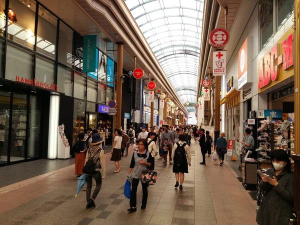 Nagasaki Japan 2018 China Town Market Shopping Area — Stock Photo, Image