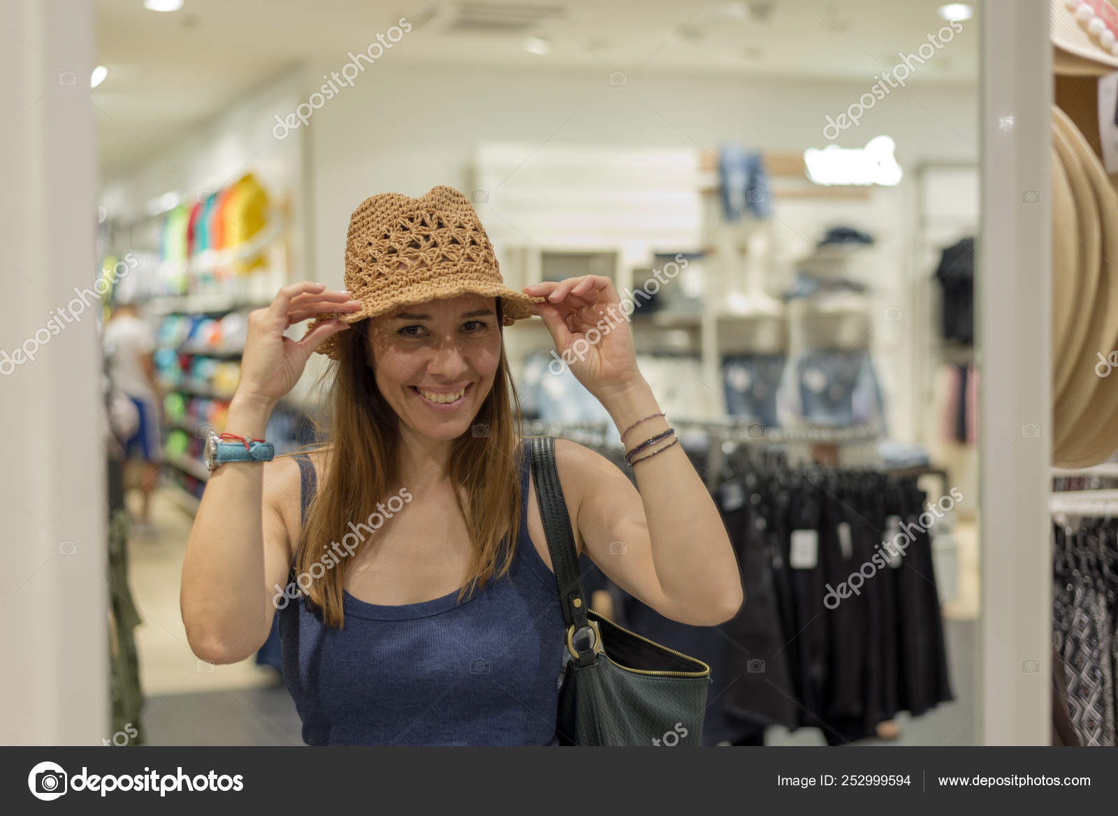 choosing hat