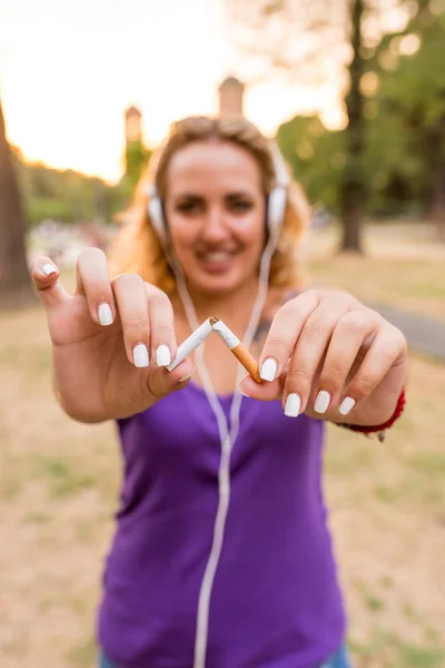 Gesture for quit smoking, Anti Smoking