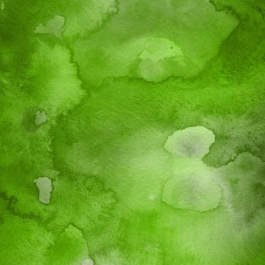 Dekoratif doku, yeşil suluboya arka plan