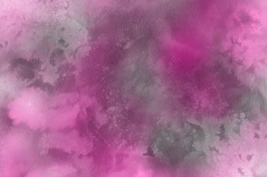 Sulu boya dekoratif doku. Parlak pembe arka plan