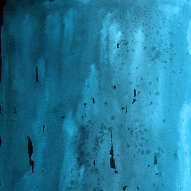  Dekoratif mavi doku. Soyut suluboya arka plan.