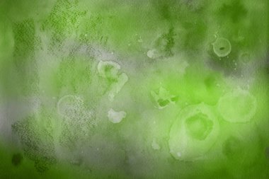 Soyut yeşil suluboya arka plan. Dekoratif doku. 