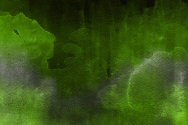 Dekoratif yeşil doku. Soyut suluboya arka plan