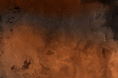 Sulu boya dekoratif doku. Kahverengi arka plan