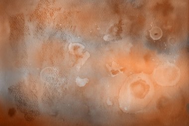 Suluboya kahverengi dekoratif doku. Arka plan