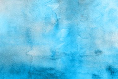  Dekoratif mavi doku. Soyut suluboya arka plan.