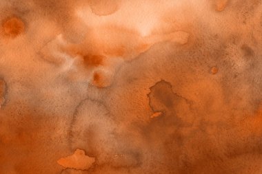 Suluboya kahverengi dekoratif doku. Arka plan