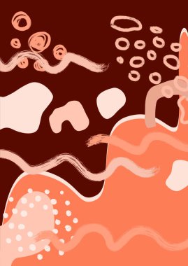 el çizilmiş desen, arka plan-illüstrasyon 