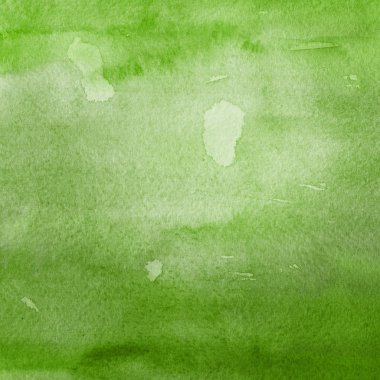 Dekoratif doku, yeşil suluboya arka plan