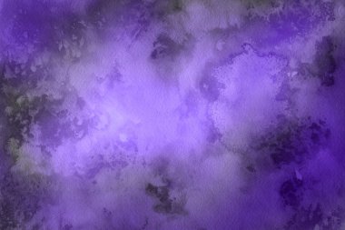 Soyut parlak mor suluboya arka plan, parlak dekoratif doku