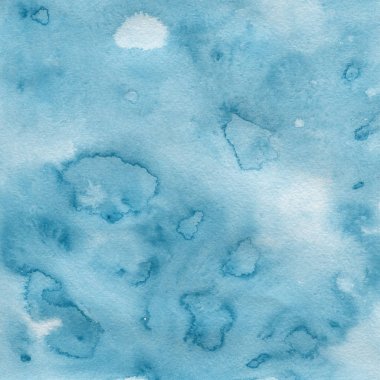 Soyut mavi suluboya arka plan dekoratif doku