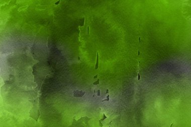 Dekoratif doku. Yeşil suluboya arka plan