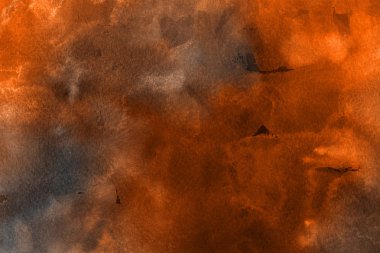 Sulu boya dekoratif doku. Kahverengi arka plan