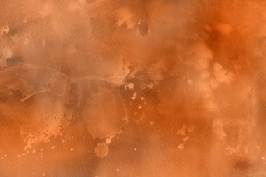 Suluboya kahverengi dekoratif doku. Arka plan