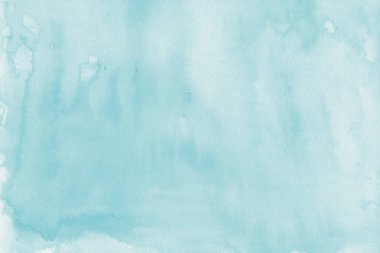 Soyut Mavi arka plan, suluboya dekoratif doku