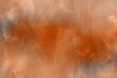 Suluboya kahverengi dekoratif doku. Arka plan