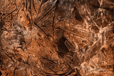 Sulu boya dekoratif doku. Kahverengi arka plan