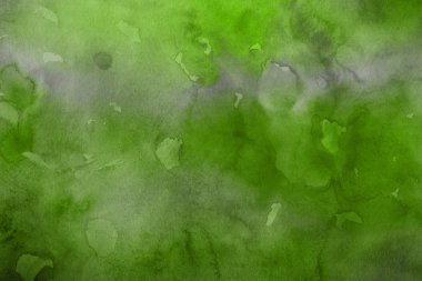 Soyut yeşil suluboya arka plan. Dekoratif doku. 