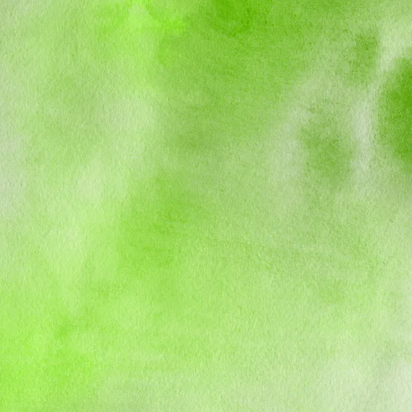 Textura Decorativa Fundo Aquarela Verde Abstrato — Fotografia de Stock