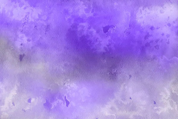 Astratto Luminoso Viola Acquerello Sfondo Brillante Texture Decorativa — Foto Stock