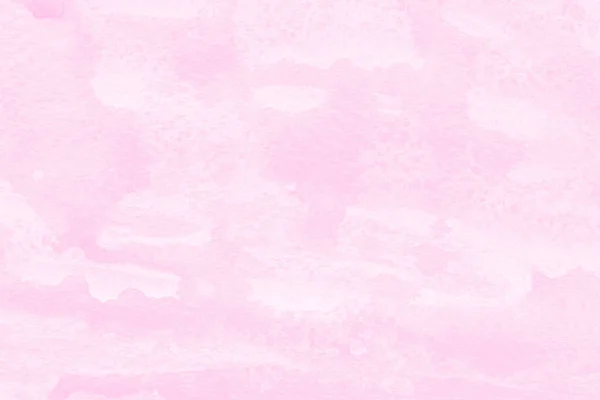 Fundo Aquarela Rosa Abstrato Textura Decorativa — Fotografia de Stock