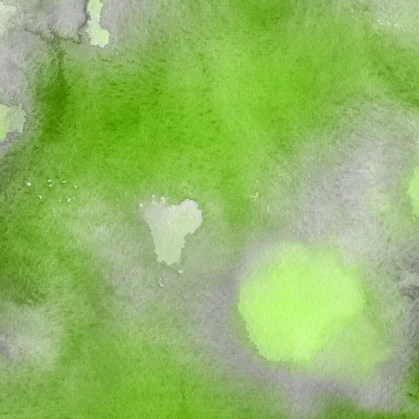 Декоративная Текстура Абстрактный Зеленый Акварельный Фон — стоковое фото