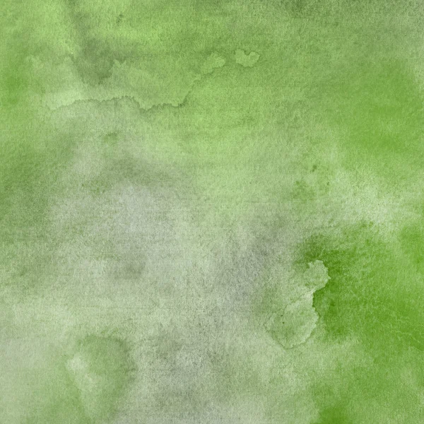 Dekorativa Textur Abstrakt Grön Akvarell Bakgrund — Stockfoto