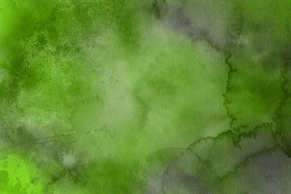Soyut yeşil suluboya arka plan. Dekoratif doku. 
