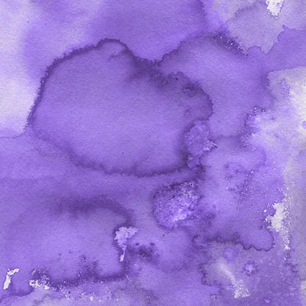 Abstract Violet Watercolor Background Decorative Texture — Stock Photo, Image