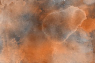 Suluboya kahverengi dekoratif doku. Arka plan