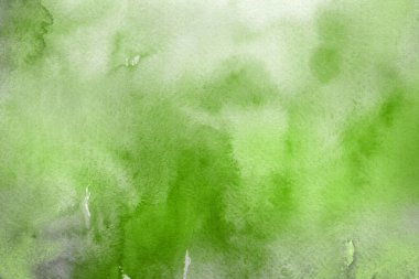 Soyut yeşil suluboya arka plan. Dekoratif doku. 