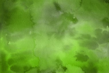 Soyut yeşil suluboya arka plan. Dekoratif doku. 
