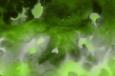 Soyut yeşil suluboya arka plan. Dekoratif doku. 