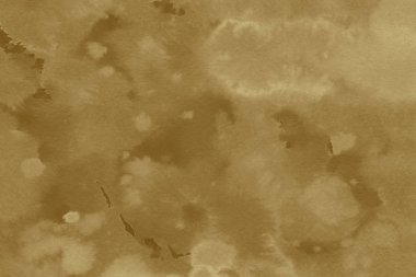 Soyut kahverengi arkaplan, boyalar dekoratif dokuyu karıştırır