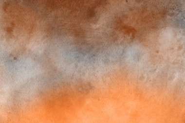 Sulu boya dekoratif doku. Kahverengi arka plan