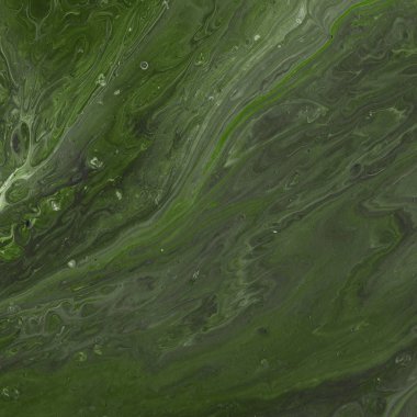 Yeşil arka plan. Dekoratif doku, desen 