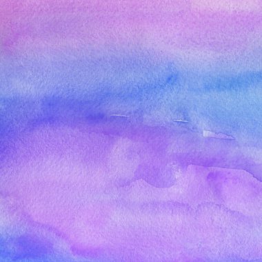 Soyut Mavi arka plan, suluboya dekoratif doku