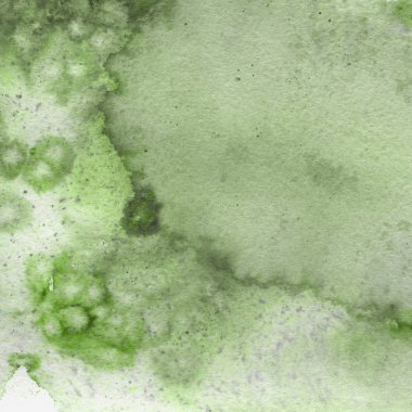 Soyut yeşil suluboya arka plan dekoratif doku