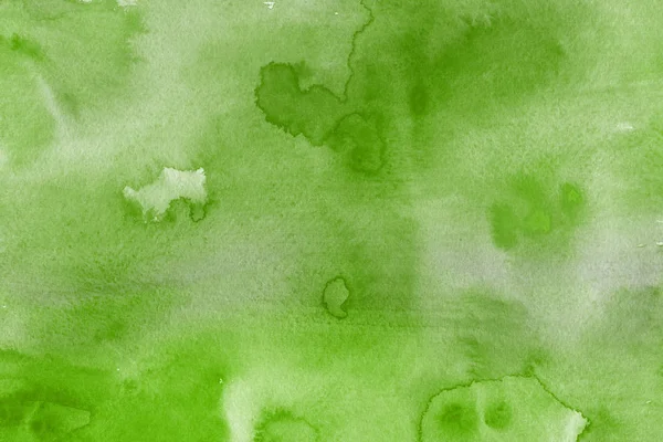 Decorative Green Texture Abstract Watercolors Background — Stock Photo, Image