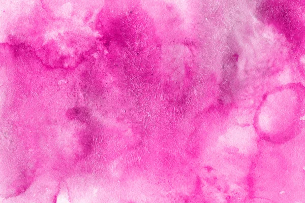 Aquarel Decoratieve Textuur Abstracte Helder Roze Achtergrond — Stockfoto
