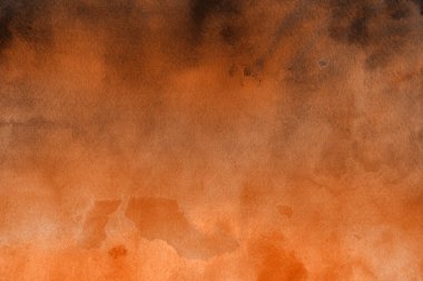 Sulu boya dekoratif doku. Kahverengi arka plan