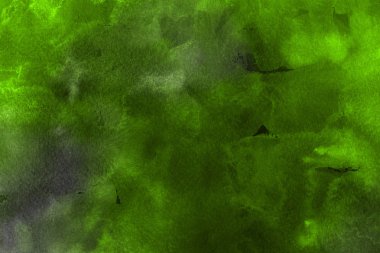 Dekoratif yeşil doku. Soyut suluboya arka plan