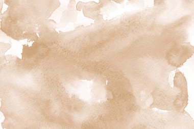 Soyut kahverengi arka plan, suluboya dekoratif doku