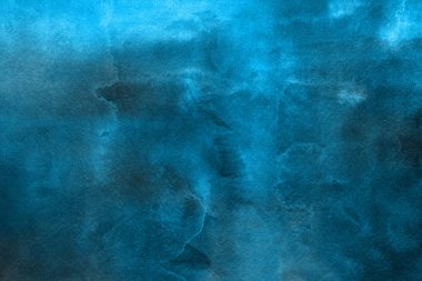  Dekoratif mavi doku. Soyut suluboya arka plan.