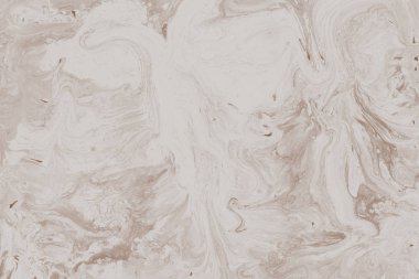 Soyut kahverengi arkaplan, boyalar dekoratif dokuyu karıştırır