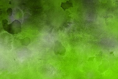 Soyut yeşil suluboya arka plan. Dekoratif doku. 
