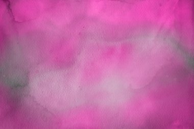 Sulu boya dekoratif doku. Parlak pembe arka plan